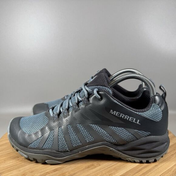 Merrell Siren Edge Q2 Hiking Shoes Women 8.5 Blue J65410‎ Lace Up Low Top - Picture 3 of 8